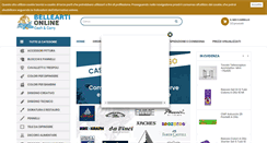 Desktop Screenshot of belleartionline.it